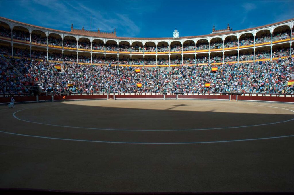 La primera corrida en España - Historia de la Tauromaquia