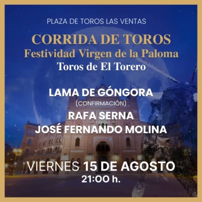Viernes 15 Agosto Nocturnas
