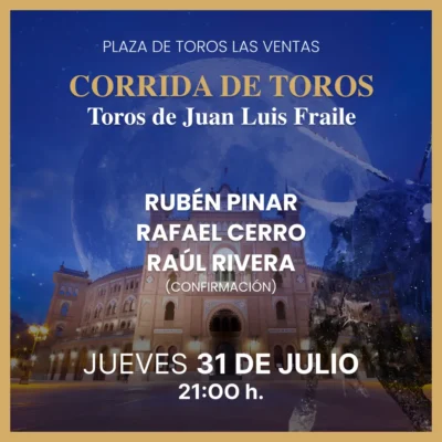 Jueves 31 Julio Nocturnas