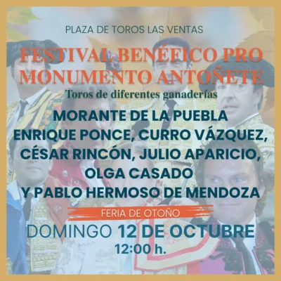 Domingo 12 Octubre - FESTIVAL